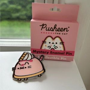 Pusheen Sweets Blind Box Enamel Pin pink cake